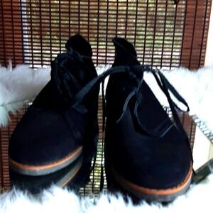 ENDICOTT JOHNSON Black 100% Leather Suede Boots‎ 8 M